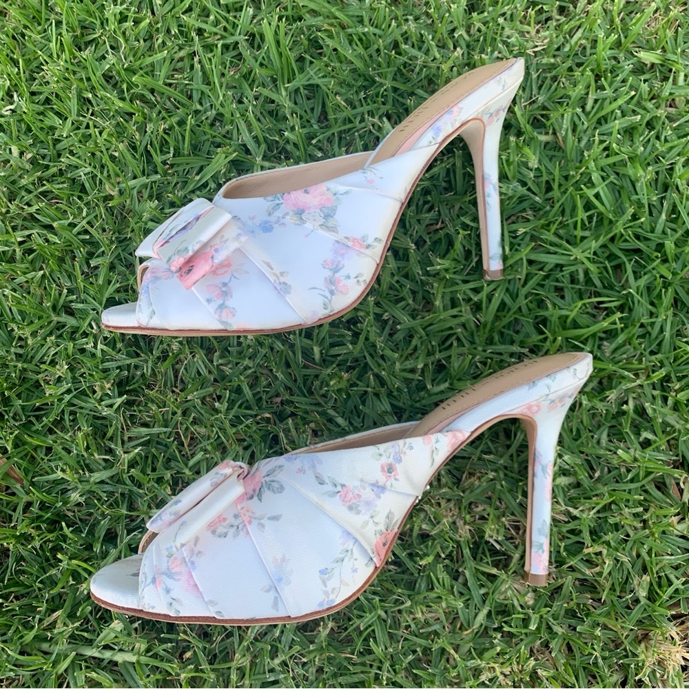 Antonio Melani x Born on Fifth Arden Floral Bow Dress Sandals - Picture 5 of 16